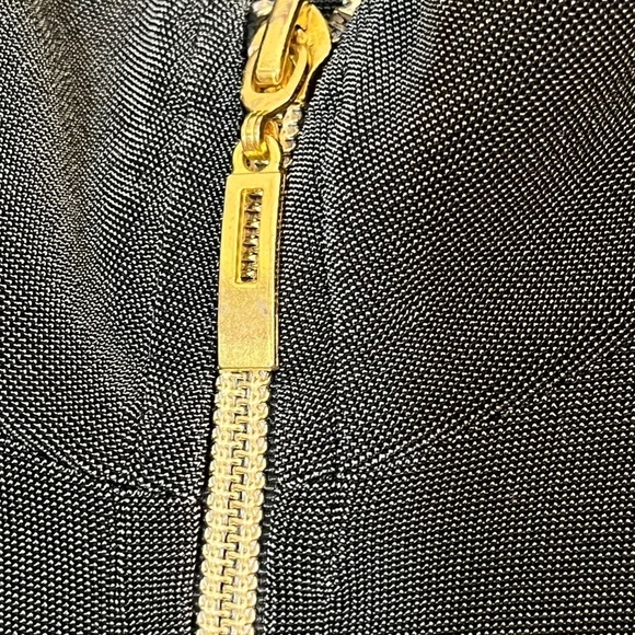 Chicos Liquid Knit Jacket XL Green Resort Military Neutral Minimalist Old Money - Picture 7 of 13